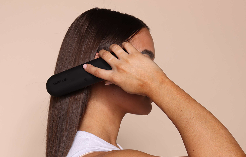 Glide slowly, try straightening a 1.5 - inch section of Hair at a Time. Thick Hair Can be divided into sections for straightening.
